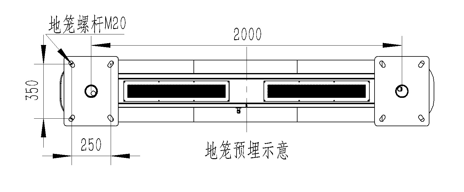 地笼预埋示意图